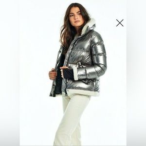 SAM Willa Puffer Jacket W/ Sherpa